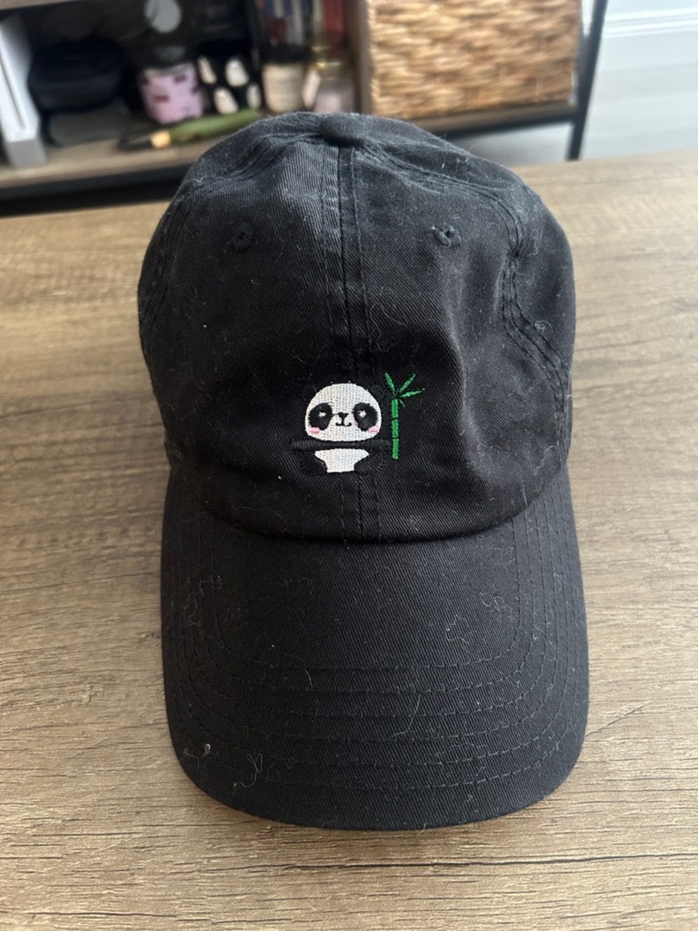 Unisex Classic Hat Minimal Bear Logo Baseball Cap Adjustable Premium Cotton